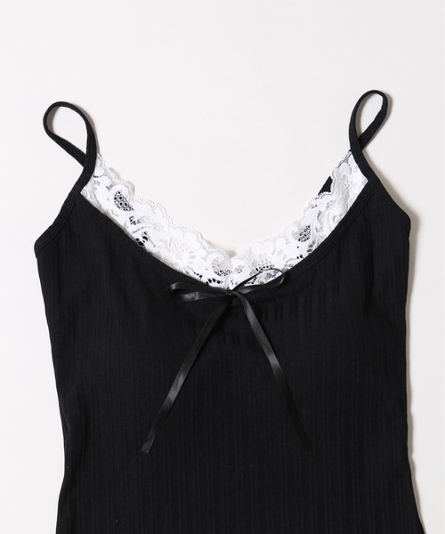 PHILLY（フィリー）の「【PHILLY】ロングリボンキャミソール（キャミソール・レディース・ブラック/サックスブルー/レッド・FREE）」の18枚目の写真