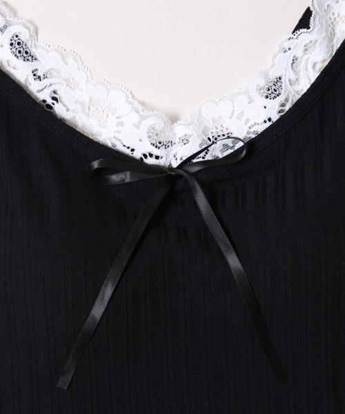 PHILLY（フィリー）の「【PHILLY】ロングリボンキャミソール（キャミソール・レディース・ブラック/サックスブルー/レッド・FREE）」の19枚目の写真