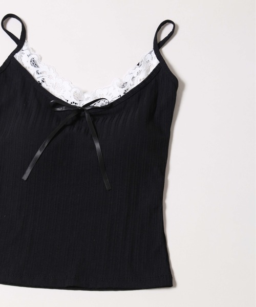 PHILLY（フィリー）の「【PHILLY】ロングリボンキャミソール（キャミソール・レディース・ブラック/サックスブルー/レッド・FREE）」の20枚目の写真