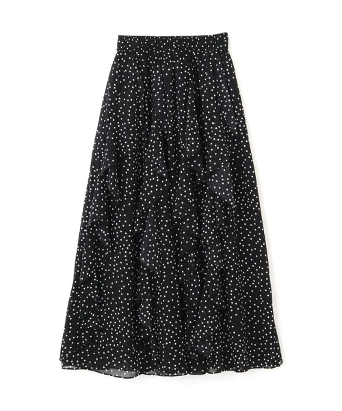 JILL by JILL STUART(ジルバイジルスチュアート)の「◇ティアードラッフルスカート(スカート・レディース・ブルー/ブラック系その他/ホワイト系その他・FREE)」の14枚目の写真