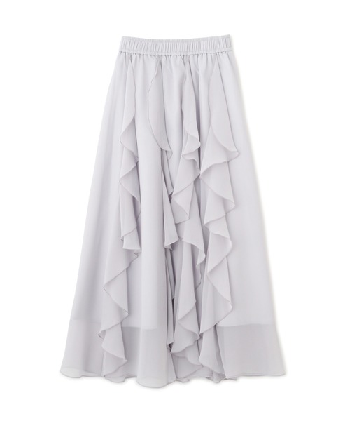 JILL by JILL STUART(ジルバイジルスチュアート)の「◇ティアードラッフルスカート(スカート・レディース・ブルー/ブラック系その他/ホワイト系その他・FREE)」の12枚目の写真