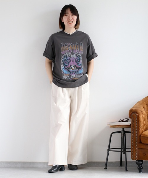Disney（ディズニー）の「【DISCUS ATHLETIC × Disney】DISNEY VILLANS ショートスリーブTee（Tシャツ/カットソー・レディース・ブラック系1/ブラック系2/ブラック系3/ブラック系4/ブラック系5/ブラック系6/ブラック系7/ブラック系8・M）」の14枚目の写真
