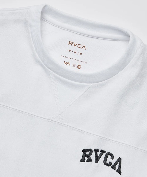 RVCA(ルーカ)の「RVCA レディース ARCH RVCA LOOSE FIT ST Tシャツ 【2025年夏モデル】/ルーカカレッジロゴバックプリント半袖Tシャツ(Tシャツ/カットソー・レディース・ブラウン系その他/ホワイト/ブラック・LARGE/SMALL/MEDIUM)」の7枚目の写真