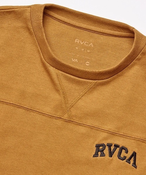 RVCA(ルーカ)の「RVCA レディース ARCH RVCA LOOSE FIT ST Tシャツ 【2025年夏モデル】/ルーカカレッジロゴバックプリント半袖Tシャツ(Tシャツ/カットソー・レディース・ブラウン系その他/ホワイト/ブラック・LARGE/SMALL/MEDIUM)」の14枚目の写真