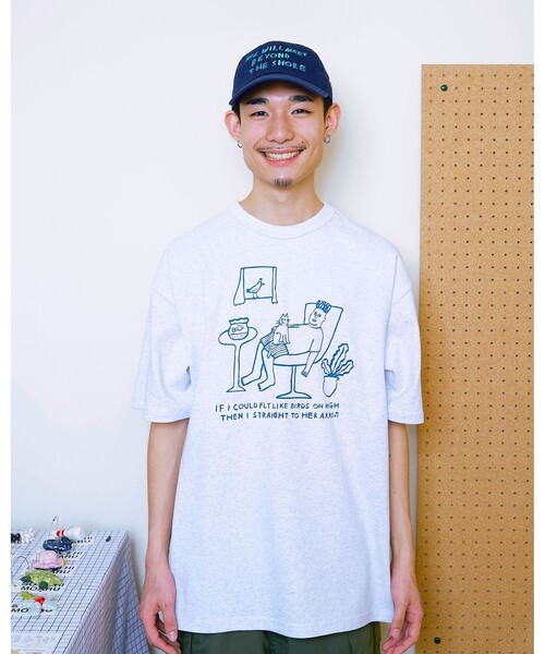 ❤️chi-さま❤️ Shiomi Wada / Like Bird T-shirt（Tシャツ/カットソー）｜BEAMS