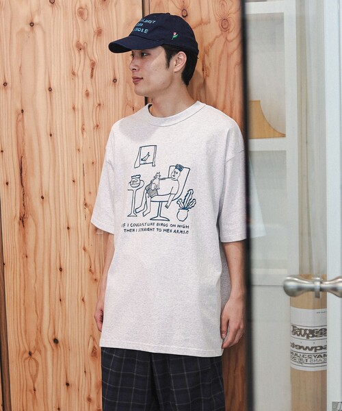 ❤️chi-さま❤️ Shiomi Wada / Like Bird T-shirt（Tシャツ/カットソー）｜BEAMS