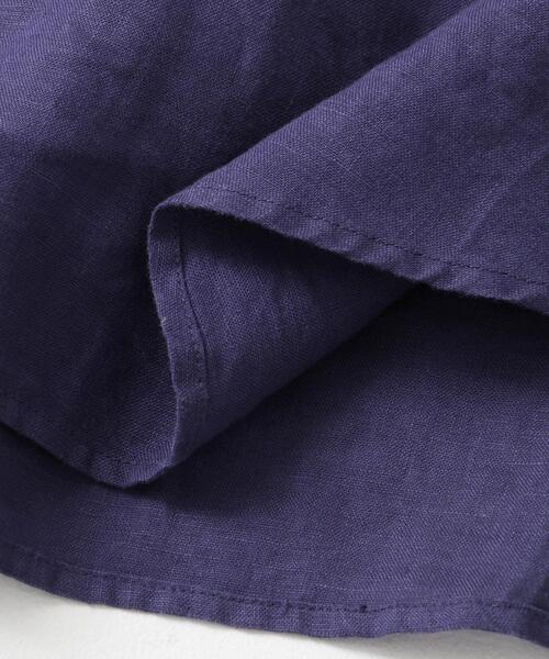 URBAN RESEARCH DOORS（アーバンリサーチドアーズ）の「リネンコクーンシルエットブラウス（シャツ/ブラウス・レディース・ネイビー/オフホワイト/イエロー系その他・MEDIUM）」の22枚目の写真