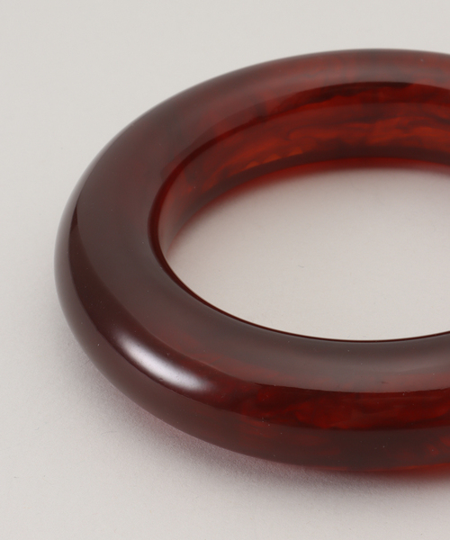 FRAMeWORK（フレームワーク）の「KENNETH JAY LANE round resin バングル（ブレスレット・レディース・ブラック/ブラウン/アイボリー・FREE）」の8枚目の写真