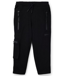 BOSS（ボス）の「キッズ トラックスーツボトムス ストレッチピケ パッチポケット（スウェットパンツ）」