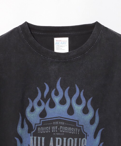 BEAMS HEART(ビームスハート)の「【ユニセックス】フェード プリント Tシャツ(Tシャツ/カットソー・メンズ・ブラック系その他4/チャコールグレー・SMALL/MEDIUM/LARGE)」の12枚目の写真