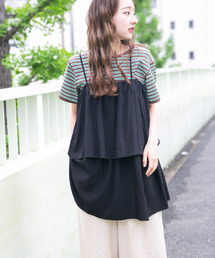 ITEMS URBANRESEARCH | チュニックレイヤードキャミソール(チュニック)