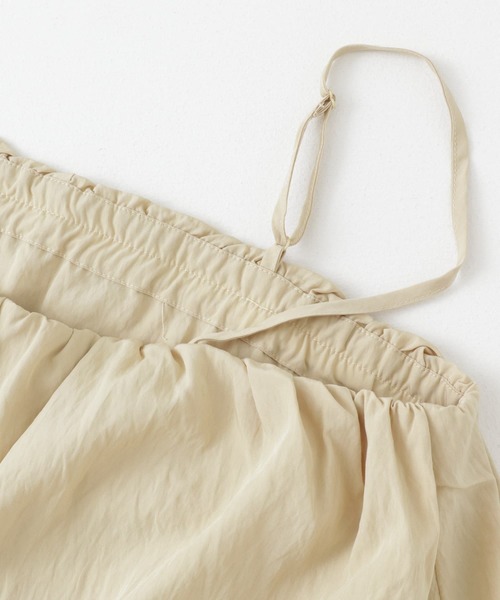 ITEMS URBANRESEARCH（アイテムズ アーバンリサーチ）の「チュニックレイヤードキャミソール（チュニック・レディース・ベージュ/ブラック・FREE）」の14枚目の写真