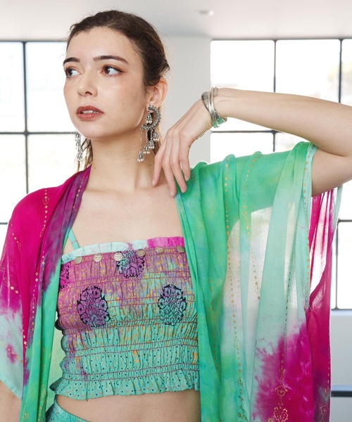 チャイハネ（チャイハネ）の「【チャイハネ】サンサンバングル（バングル/リストバンド・レディース・ゴールド/シルバー・FREE）」の4枚目の写真