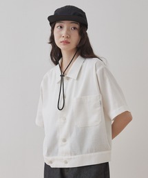 Unblend】クロップド デザインシャツ MONO-MART LADY'S│MONO