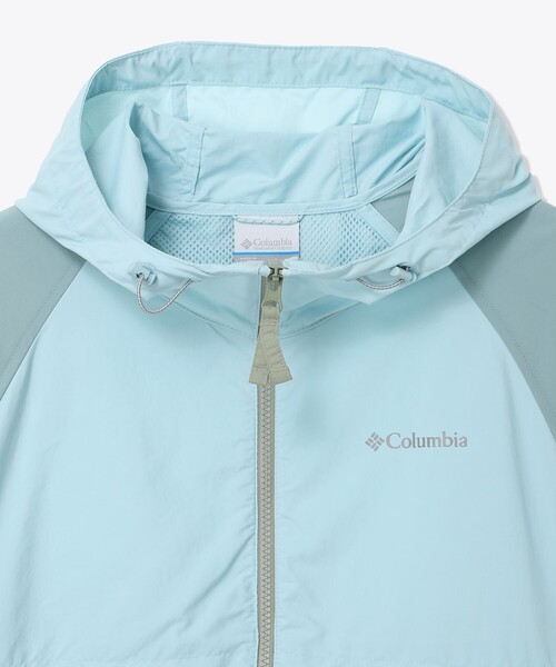 Columbia(コロンビア)の「撥水 UVカット Columbia/ スパイアーバレー ウィンドブレーカー /コロンビア(ナイロンジャケット・レディース・ベージュ/ブラック/グリーン/ストーン・L/M/XL/S)」の5枚目の写真