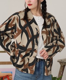 PENNEYS（ぺニーズ）の「PENNEYS/ペニーズ  PRINTED ENGINEER  JACKET ジャケット（ミリタリージャケット）」