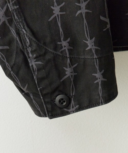 PENNEYS（ぺニーズ）の「PENNEYS/ペニーズ  PRINTED ENGINEER  JACKET ジャケット メンズ 秋物 秋服 2026年秋冬 冬服（ミリタリージャケット・メンズ・カーキ/ブラック・L/M）」の5枚目の写真