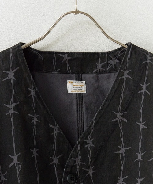 PENNEYS（ぺニーズ）の「PENNEYS/ペニーズ  PRINTED ENGINEER  JACKET ジャケット メンズ 秋物 秋服 2026年秋冬 冬服（ミリタリージャケット・メンズ・カーキ/ブラック・L/M）」の3枚目の写真