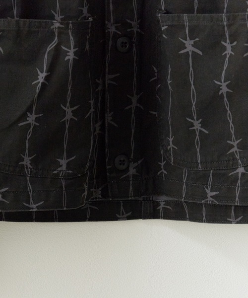 PENNEYS（ぺニーズ）の「PENNEYS/ペニーズ  PRINTED ENGINEER  JACKET ジャケット メンズ 秋物 秋服 2026年秋冬 冬服（ミリタリージャケット・メンズ・カーキ/ブラック・L/M）」の6枚目の写真