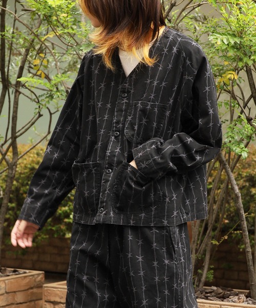 PRINTED ENGINEER JACKET 印花工裝夾克 男裝 秋季 冬季