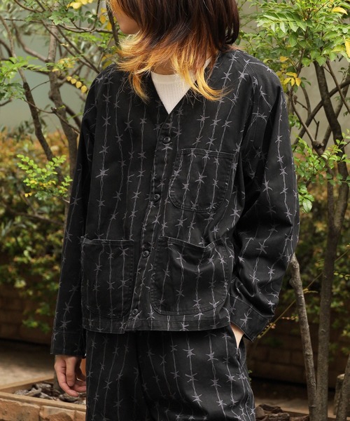 PRINTED ENGINEER JACKET 印花工裝夾克 男裝 秋季 冬季
