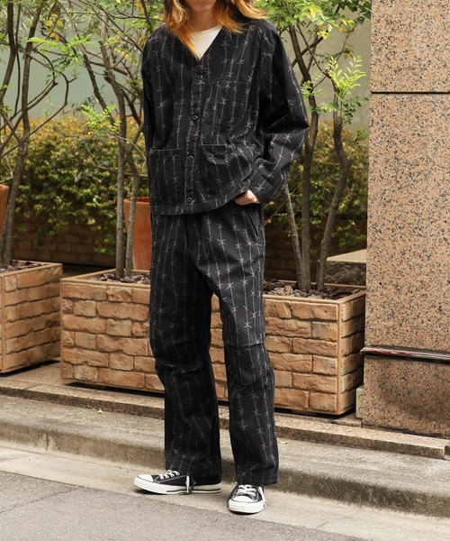 PRINTED ENGINEER JACKET 印花工裝夾克 男裝 秋季 冬季