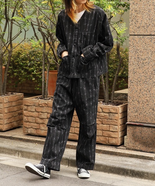 PRINTED ENGINEER JACKET 印花工裝夾克 男裝 秋季 冬季