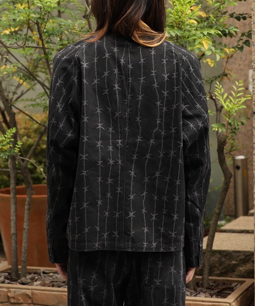 PRINTED ENGINEER JACKET 印花工裝夾克 男裝 秋季 冬季
