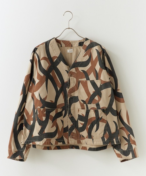 PRINTED ENGINEER JACKET 印花工裝夾克 男裝 秋季 冬季