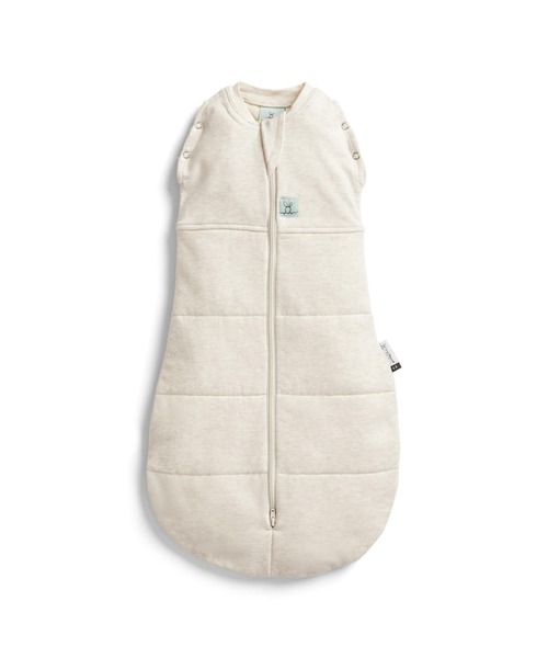 ergoPouch（エルゴポーチ）の「ergoPouch/コクーンスワドルバッグ 2.5TOG 新生児から寝返りが始まった赤ちゃん用 夜泣き対策（おくるみ・キッズ・ホワイト系その他/オートミール/ベビーピンク/ライトブルー・6MONTH/12MONTH/NewBorn/3MONTH）」の3枚目の写真