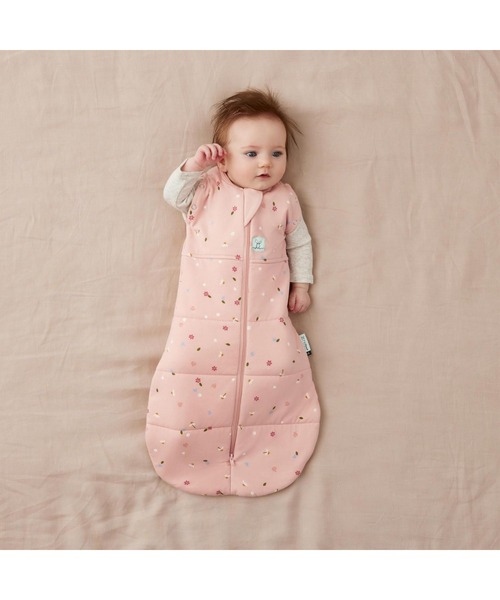 ergoPouch（エルゴポーチ）の「ergoPouch/コクーンスワドルバッグ 2.5TOG 新生児から寝返りが始まった赤ちゃん用 夜泣き対策（おくるみ・キッズ・ホワイト系その他/オートミール/ベビーピンク/ライトブルー・6MONTH/12MONTH/NewBorn/3MONTH）」の10枚目の写真