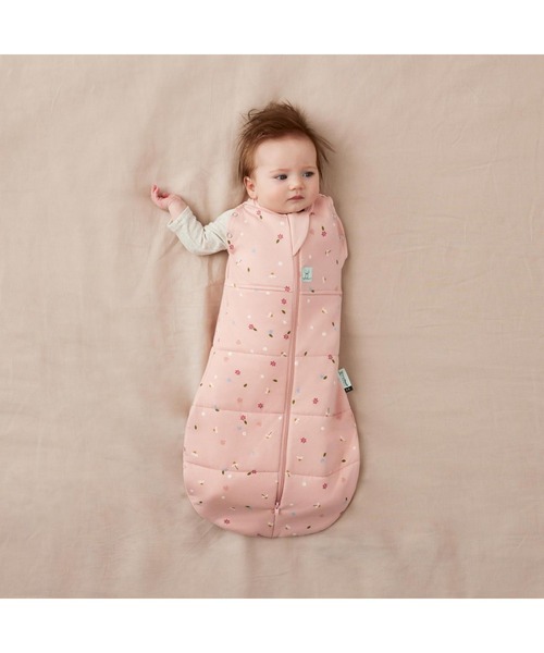 ergoPouch（エルゴポーチ）の「ergoPouch/コクーンスワドルバッグ 2.5TOG 新生児から寝返りが始まった赤ちゃん用 夜泣き対策（おくるみ・キッズ・ホワイト系その他/オートミール/ベビーピンク/ライトブルー・6MONTH/12MONTH/NewBorn/3MONTH）」の11枚目の写真