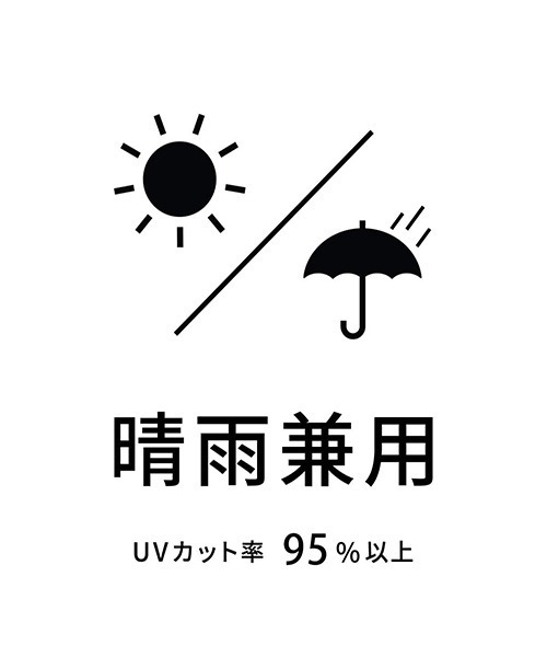 FOX UMBRELLAS（フォックスアンブレラズ）の「FOX UMBRELLAS / フォックス アンブレラズ：GT29 FOX 晴雨兼用（UV）64㎝：FX-GT29-FX-G0-99[MUS]（長傘・メンズ・ブラック・FREE）」の2枚目の写真