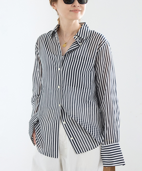 Deuxieme Classe（ドゥーズィエムクラス）の「WIDE LINEN シャツ