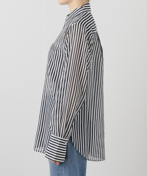 Deuxieme Classe(ドゥーズィエムクラス)の「【FRAME/フレーム】THE OVERSIZED POCKET SHIRT(シャツ/ブラウス・レディース・ブルー・FREE)」の10枚目の写真
