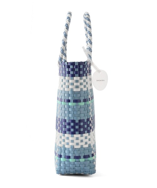 ANEMONE（アネモネ）の「プラかごバッグ（かごバッグ・レディース・ブルー/グリーン/ピンク・FREE）」の7枚目の写真