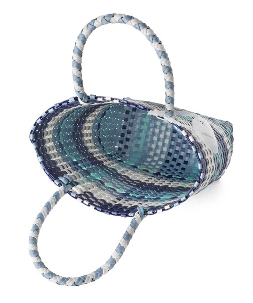 ANEMONE（アネモネ）の「プラかごバッグ（かごバッグ・レディース・ブルー/グリーン/ピンク・FREE）」の9枚目の写真