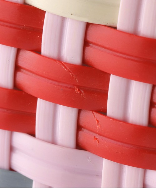 ANEMONE（アネモネ）の「プラかごバッグ（かごバッグ・レディース・ブルー/グリーン/ピンク・FREE）」の10枚目の写真