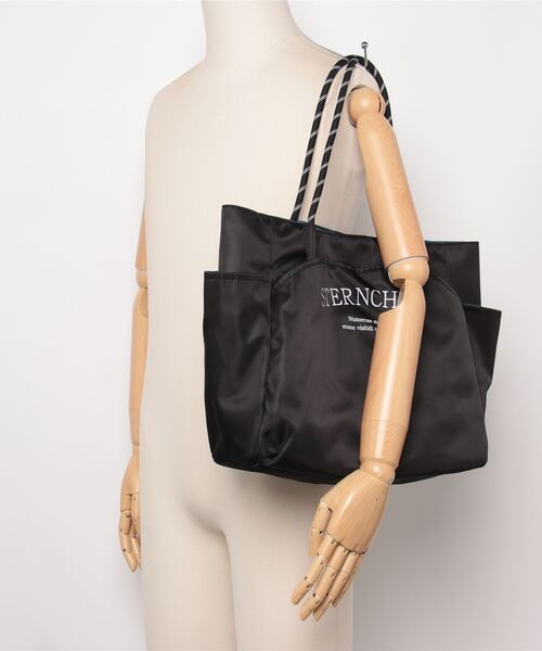 Per sist ence(パーシエンス)の「コードタックトート(トートバッグ・レディース・ベージュ/ブラック/ブルーグリーン・ONE SIZE)」の12枚目の写真
