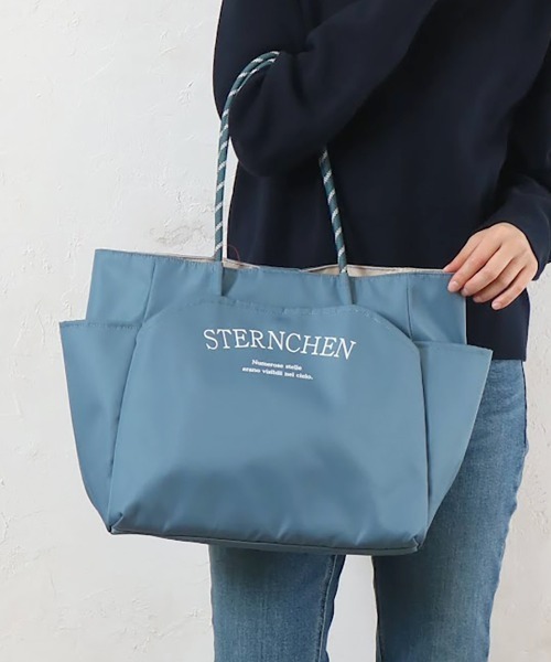 Per sist ence(パーシエンス)の「コードタックトート(トートバッグ・レディース・ベージュ/ブラック/ブルーグリーン・ONE SIZE)」の3枚目の写真