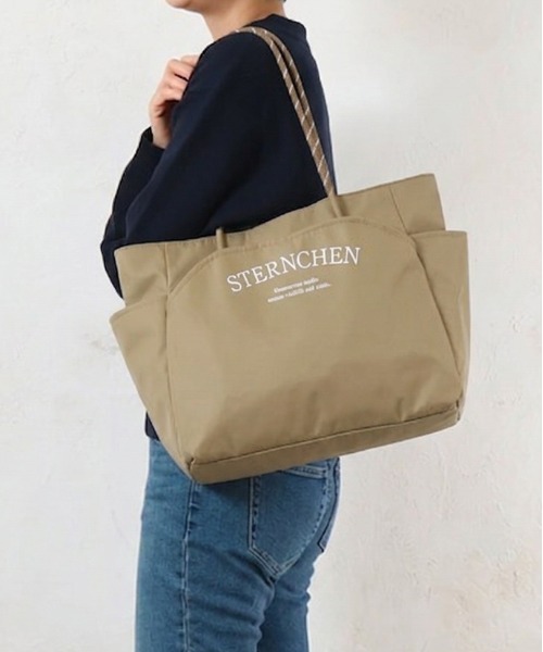 Per sist ence(パーシエンス)の「コードタックトート(トートバッグ・レディース・ベージュ/ブラック/ブルーグリーン・ONE SIZE)」の13枚目の写真