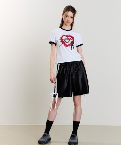 セール】SM HOW DEEP HEART TANG TEE（Tシャツ/カットソー