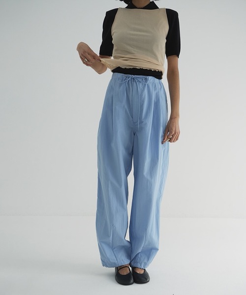 セール】COTTON PARACHUTE PANTS（その他パンツ）｜CLANE