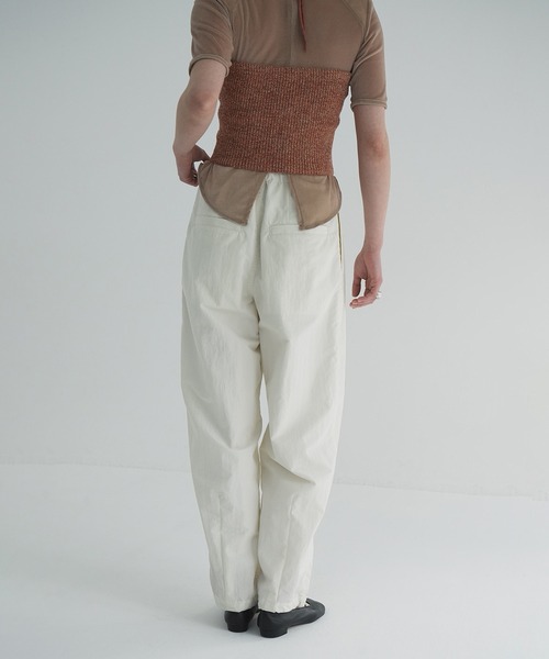 パンツ CLANE COTTON PARACHUTE PANTS セール】COTTON PARACHUTE PANTS（その他パンツ）｜CLANE
