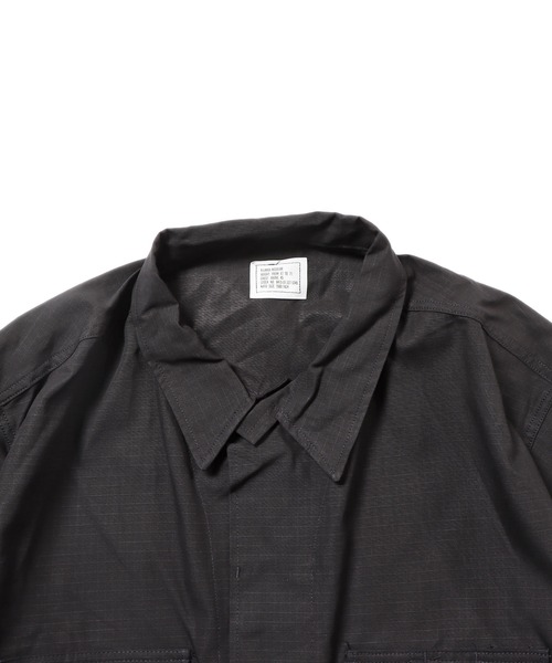 ROOPTOKYO（ループトウキョウ）の「BDU SHIRT US MADE ミリタリーシャツジャケット　BDUシャツ（シャツ/ブラウス・メンズ・カモフラージュ/ブラック/カーキ・M/L/XL）」の21枚目の写真