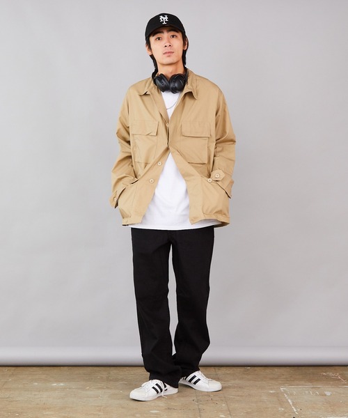 ROOPTOKYO（ループトウキョウ）の「BDU SHIRT US MADE ミリタリーシャツジャケット　BDUシャツ（シャツ/ブラウス・メンズ・カモフラージュ/ブラック/カーキ・M/L/XL）」の10枚目の写真