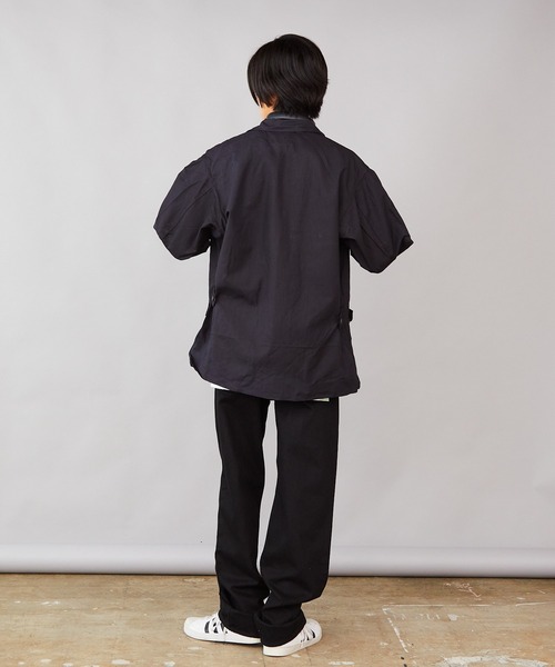 ROOPTOKYO（ループトウキョウ）の「BDU SHIRT US MADE ミリタリーシャツジャケット　BDUシャツ（シャツ/ブラウス・メンズ・カモフラージュ/ブラック/カーキ・M/L/XL）」の6枚目の写真