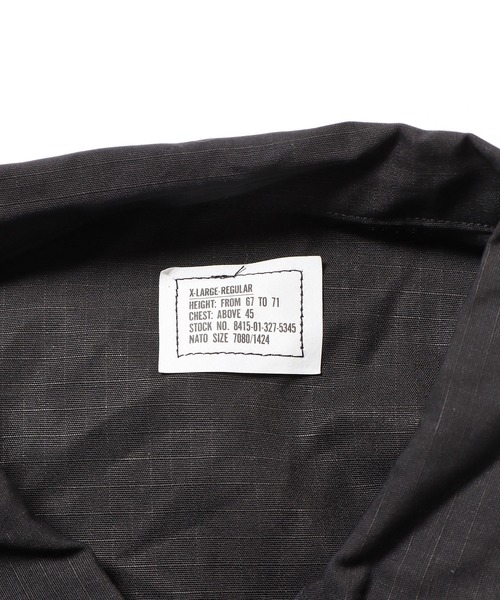 ROOPTOKYO（ループトウキョウ）の「BDU SHIRT US MADE ミリタリーシャツジャケット　BDUシャツ（シャツ/ブラウス・メンズ・カモフラージュ/ブラック/カーキ・M/L/XL）」の22枚目の写真