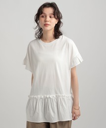 GEORGE'S（ジョージズ）の「ドッキングフリルTシャツ（その他トップス）」