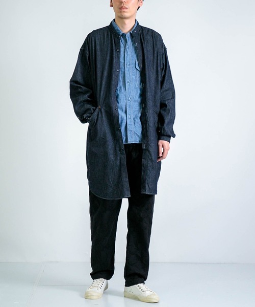 SPELLBOUND 長袖 オーバーシャツ ロングシャツ カバーオール 3 SPELLBOUND 長袖 オーバーシャツ ロングシャツ カバーオール 3